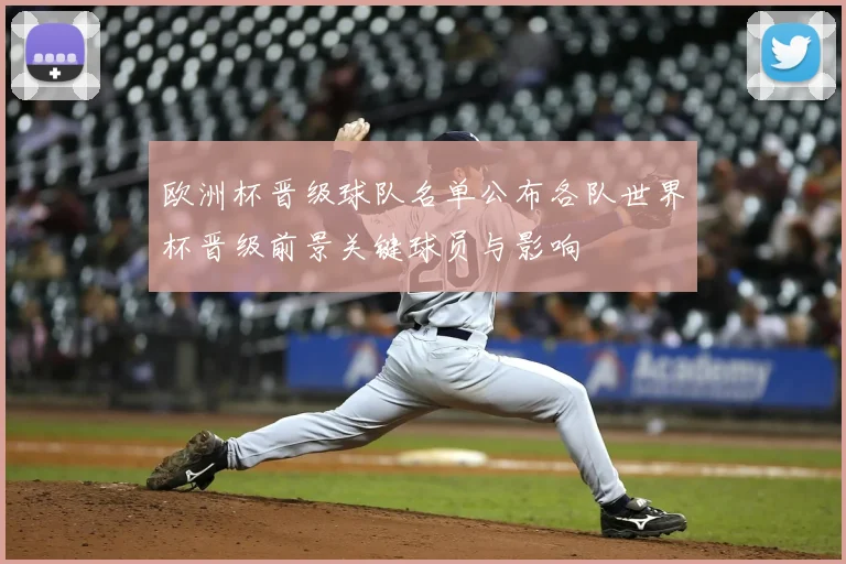 欧洲杯晋级球队名单公布各队世界杯晋级前景关键球员与影响